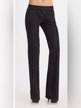 NWT Theory Nareah D Donegal Wide Leg Jeans